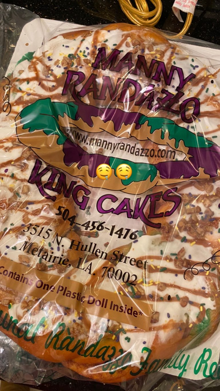 King Cake from Perfectly Pampered Perria